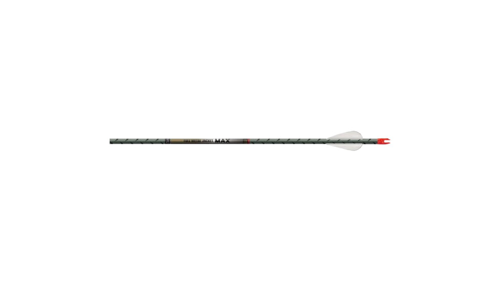 Easton 5mm FMJ Max Arrow - Pack of 6, 400, 2in Blazer w/Hit Insert, 501969