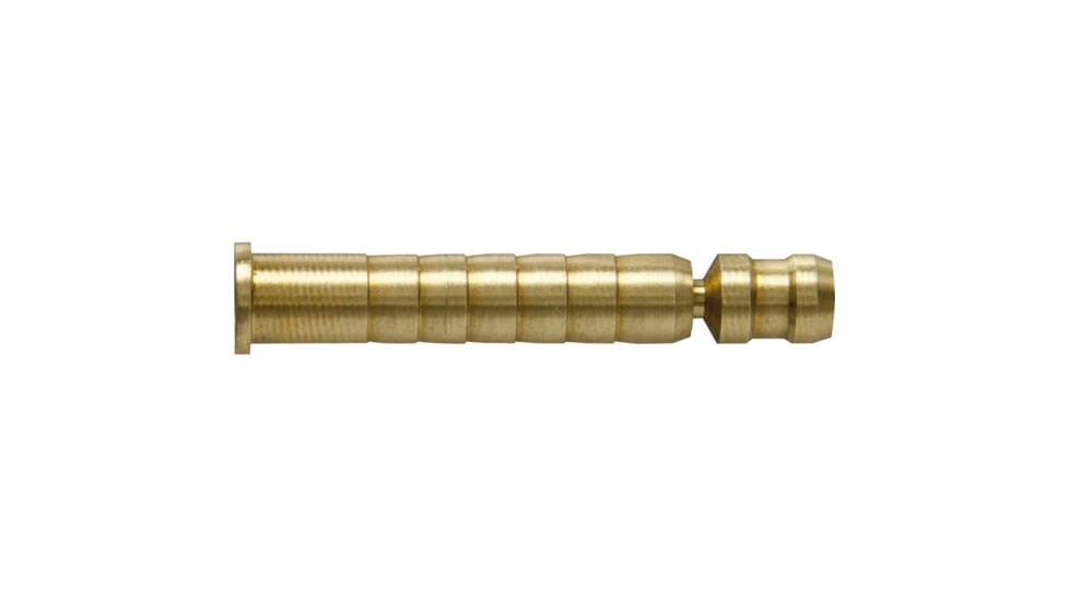 Easton 6.5mm Brass Insert, 50-75 gr, 12 Pack, Brass, Small Diameter Carbon Glue In, 230100