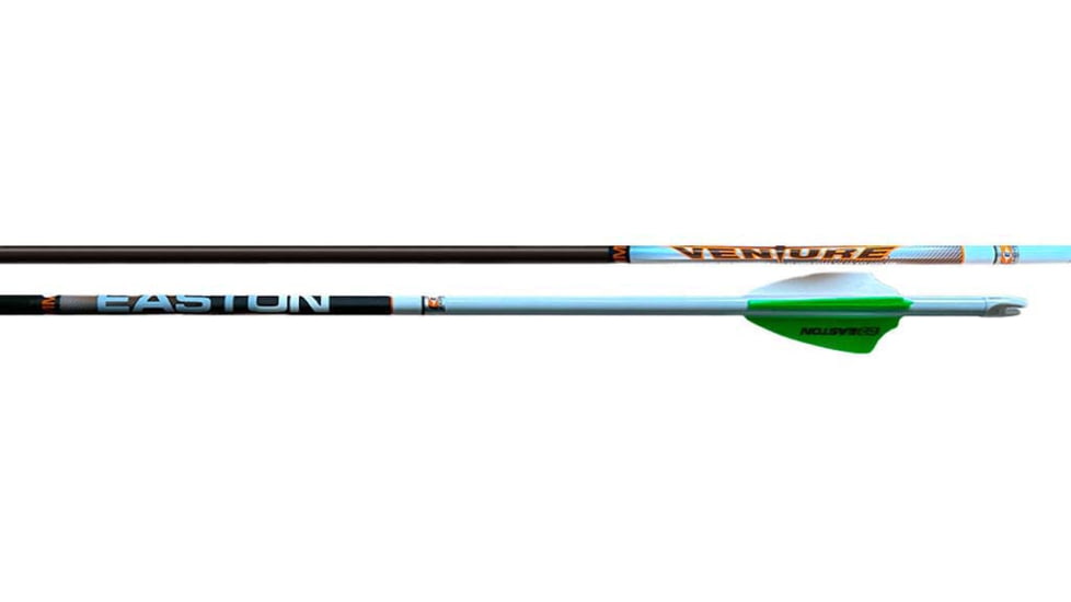 Easton 6mm Venture Arrows 600 6 Pk, Carbon Fiber, 1165