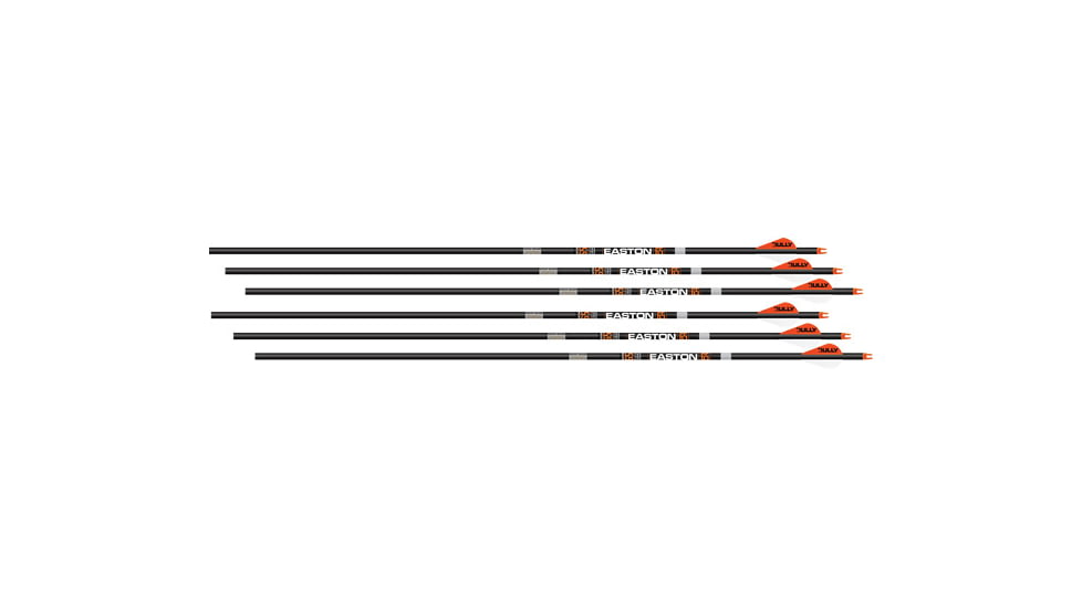 Easton Arrow 6.5mm Match Grade 400 W/2'' Bully Vanes 6-pack