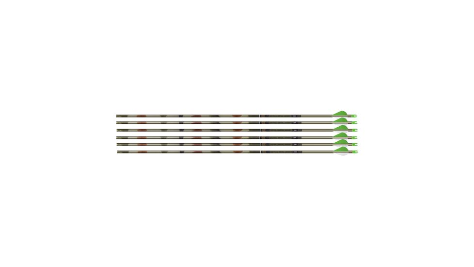Easton Arrow Fmj 5mm 400 W/ 2'' Blazer Vanes 6-pk Woodlnd Camo