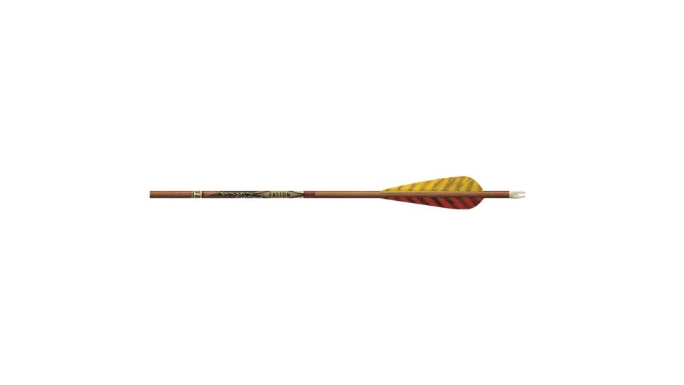 Easton Axis Traditional Arrows, 500 5 in. Feather 6 pk. 421190