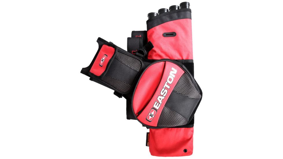 Easton Flipside Quiver, Red 4 Tube RH/LH 222713