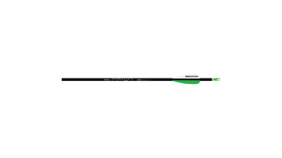 Easton Arrows 3 in Vane, 6 Pack, Silver, 595, 431434