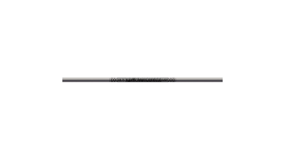 Easton Platinum Plus Shafts, 2315 1 doz., Silver 4202315