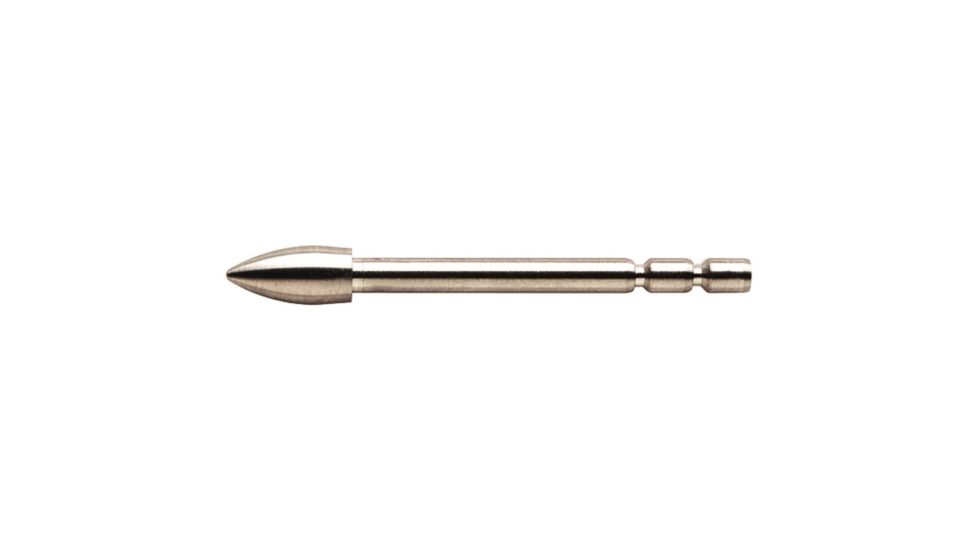 Easton X10 Tungsten Points 120 grain, Silver, Pack of 12, 980714