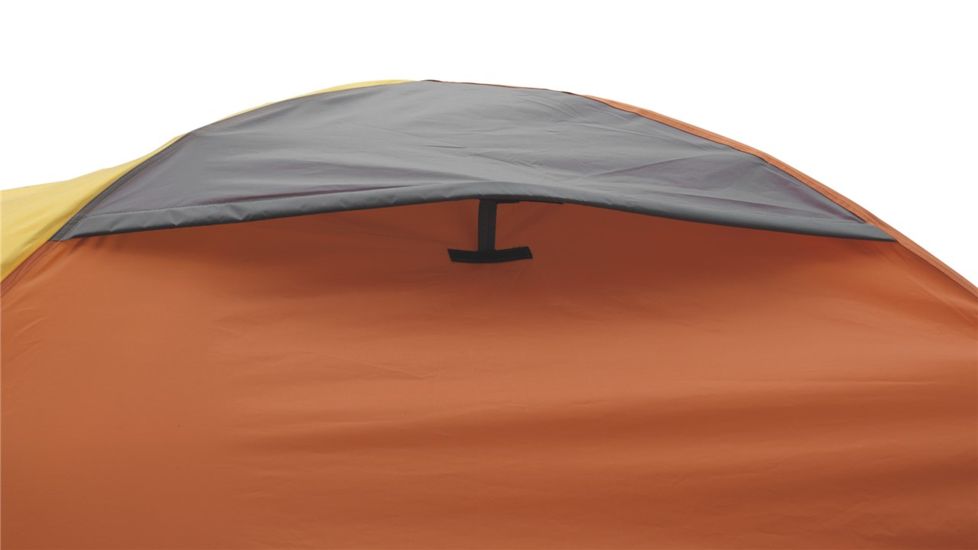 Easy Camp 2 Person Quasar 200 Tent, Orange / Gold 120192