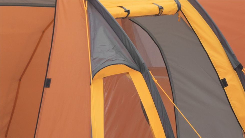 Easy Camp 3 Person Eclipse 300 Tent, Orange / Gold 120186