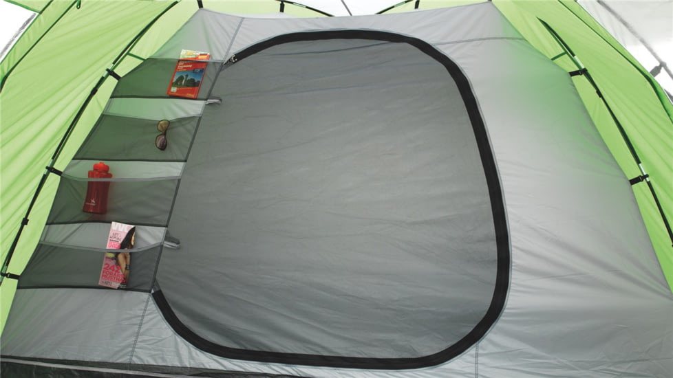 Easy Camp 3 Person Techno 300 Tent, Green / Silver 120199