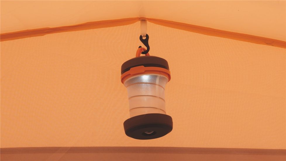 Easy Camp 5 Person Eclipse 500 Tent, Orange / Gold 120187