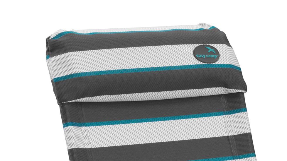 Easy Camp Capella High Back Camping Chair, Black / White 420023
