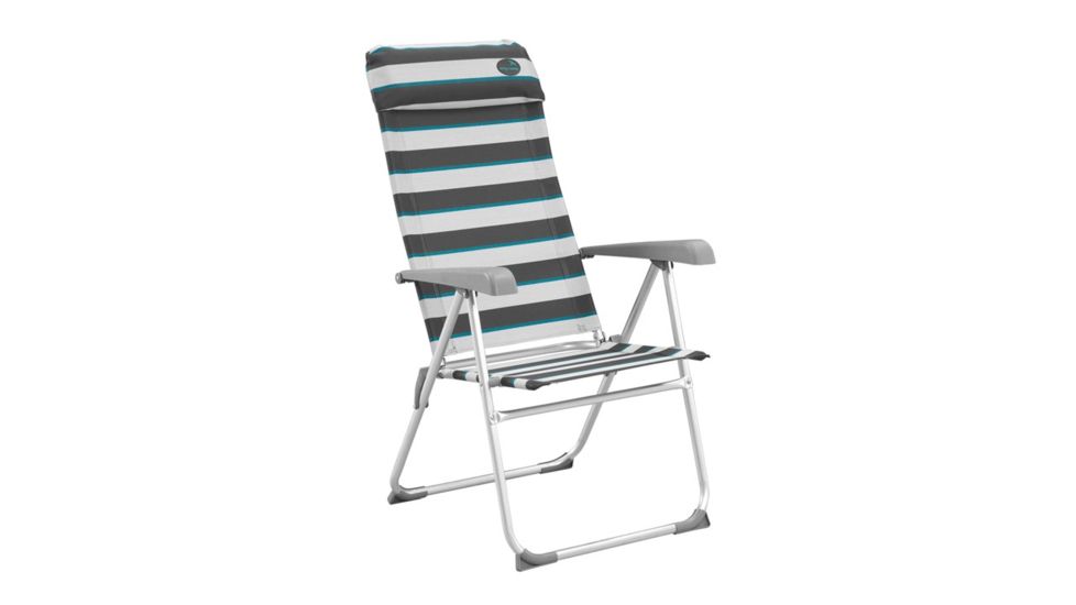 Easy Camp Capella High Back Camping Chair, Black / White 420023