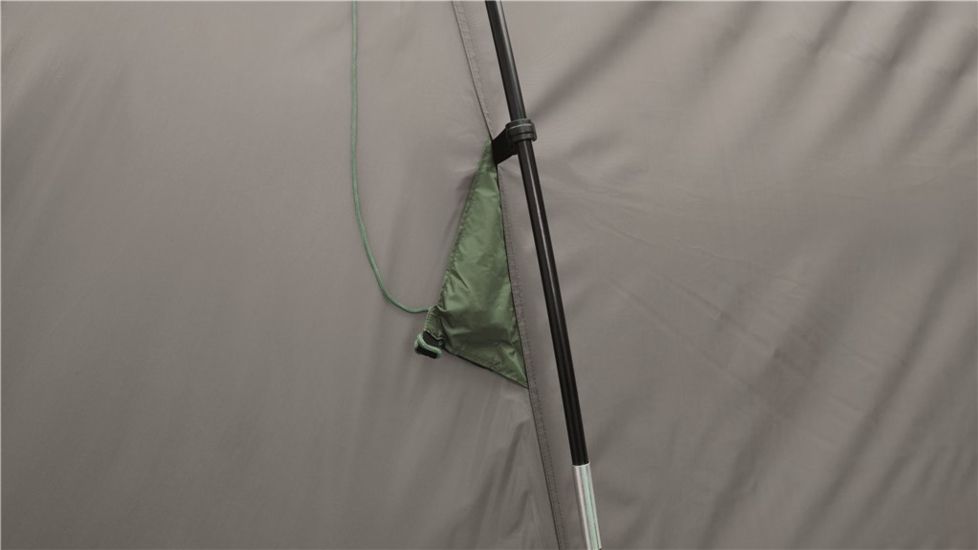 Easy Camp Huntsville 400 Tunnel Tent - 4 Person, 3 Rooms, Light/Dark Blue 120265