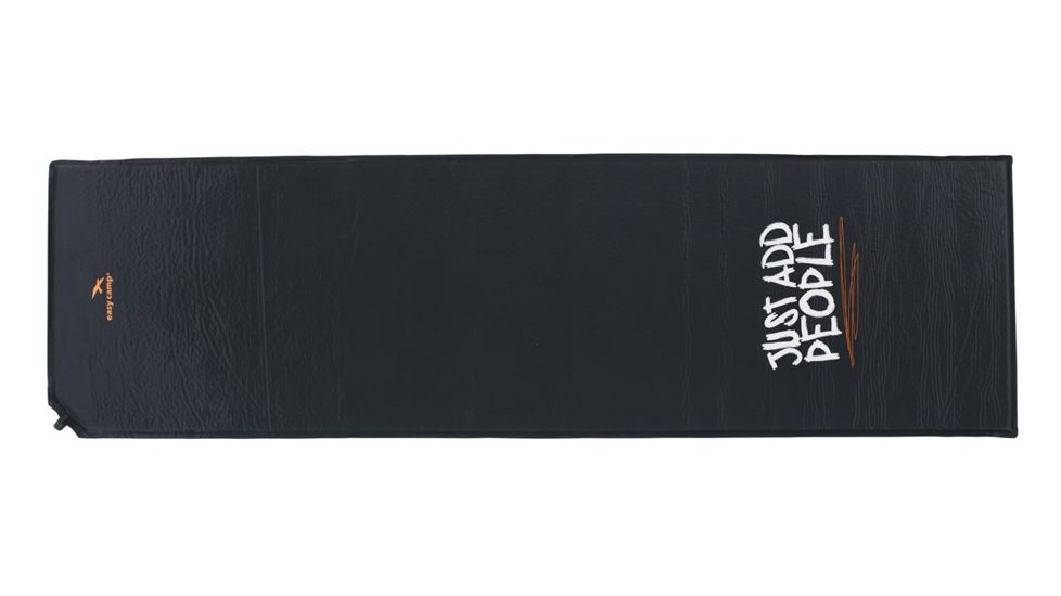 Easy Camp Siesta Mat Single Self Inflating Sleeping Mat, Black, 1.5 cm 300041