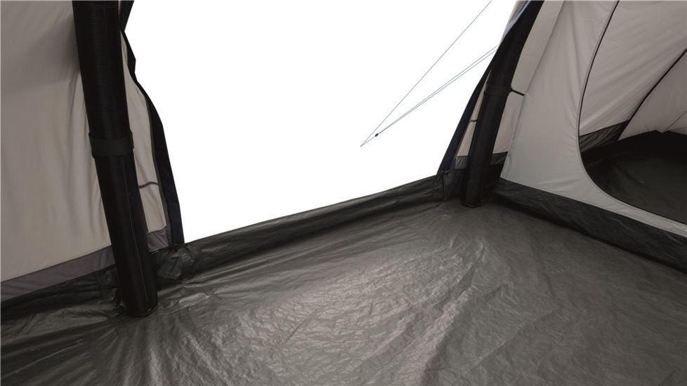 Easy Camp Tempest 600 Inflatable Tunnel - 6 Person, 3 Rooms, Light/Dark Blue 120256