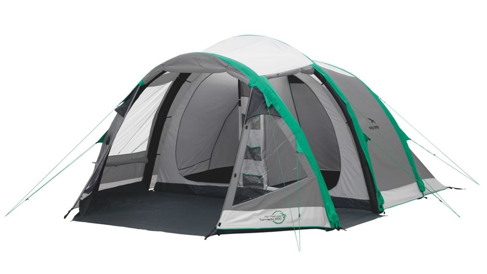 Easy Camp Tornado 500 Air Tent - 5 Person, Gray / Silver 120171