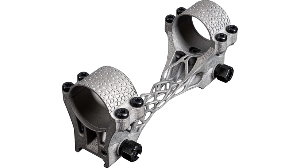 EAW EAW Bionic 3D Printed Titanium Scope Mount w/Lever, Diameter 30mm, Height 18mm, Silver/Grey, Small, 481353018021