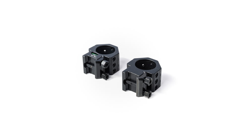 EAW German Tactical Mount Pair Of Fixed Rings, Tube Diameter 34mm, Height 15mm, Screw, Black, 61001