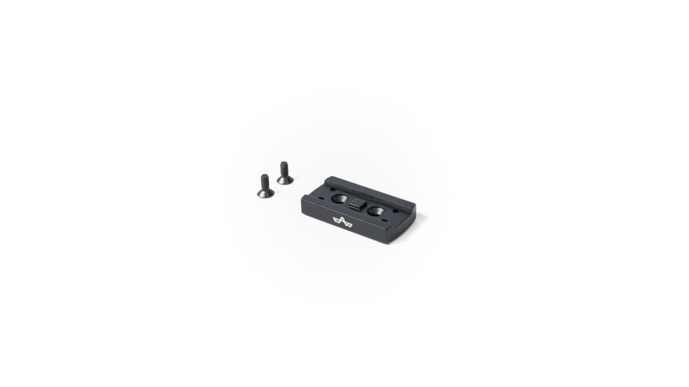 EAW German Tactical Mount Red Dot Adaptor, Aimpoint Micro, Hole Distance 20mm, Top Mount, Height 6mm, Black, 60018