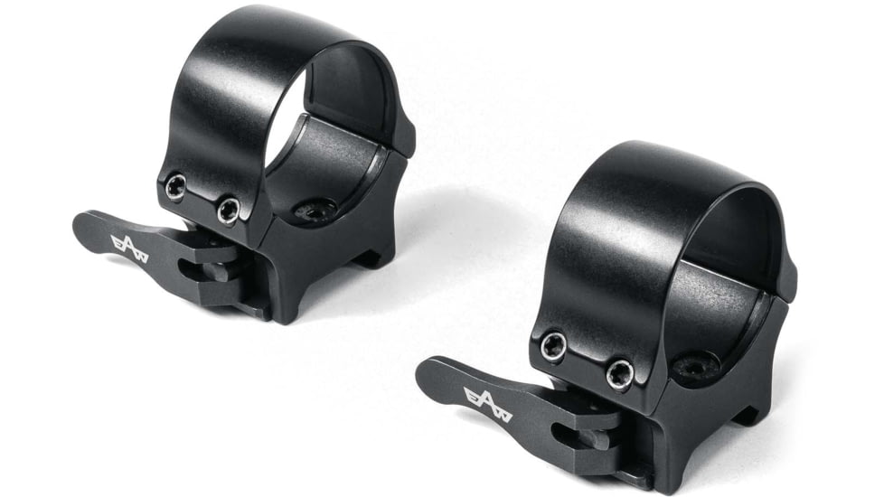 EAW Quick Release Roll Off Scope Mount, Diameter 34mm, 10mm Height, Lever, Black, Small, 471023410021