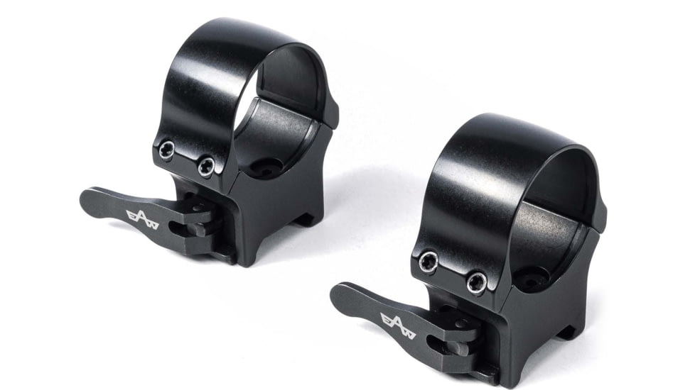 EAW Quick Release Roll Off Scope Mount, Diameter 34mm, 15mm Height, Lever, Black, Small, 471023415021