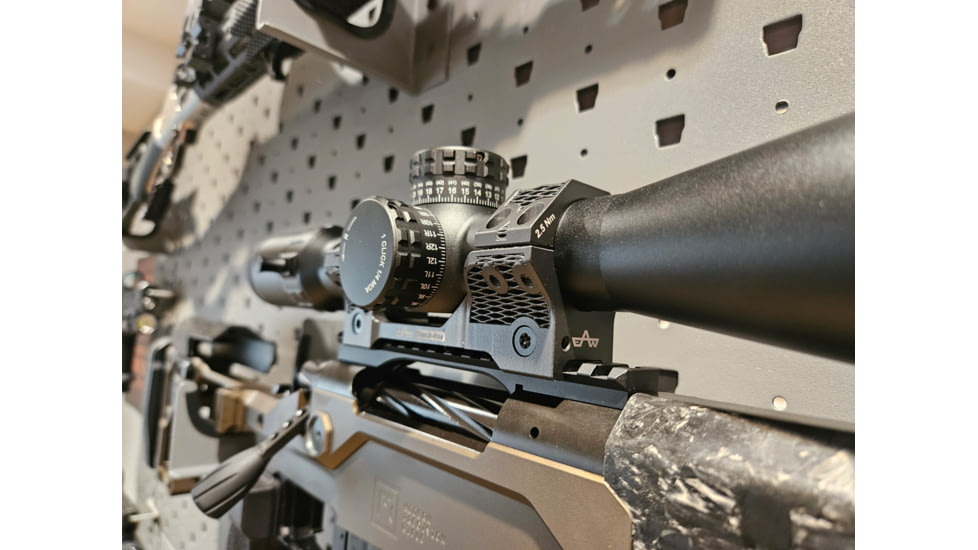 EAW EAW Ultralight 3D Printed Scope Mount w/Lever, Diameter 30mm, Height 10mm, Lever, Black, Small, 482253010021