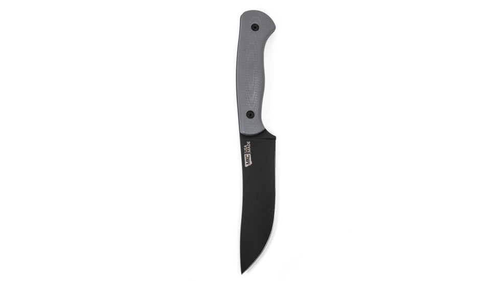 Montana Knife Company Stonewall Skinner Fixed Blade Knives, 4.75 inch, 52100 Ball Bearing Steel, Fixed Blade, G-10 Handle, Grey, 9.25 inch, MKC-000414