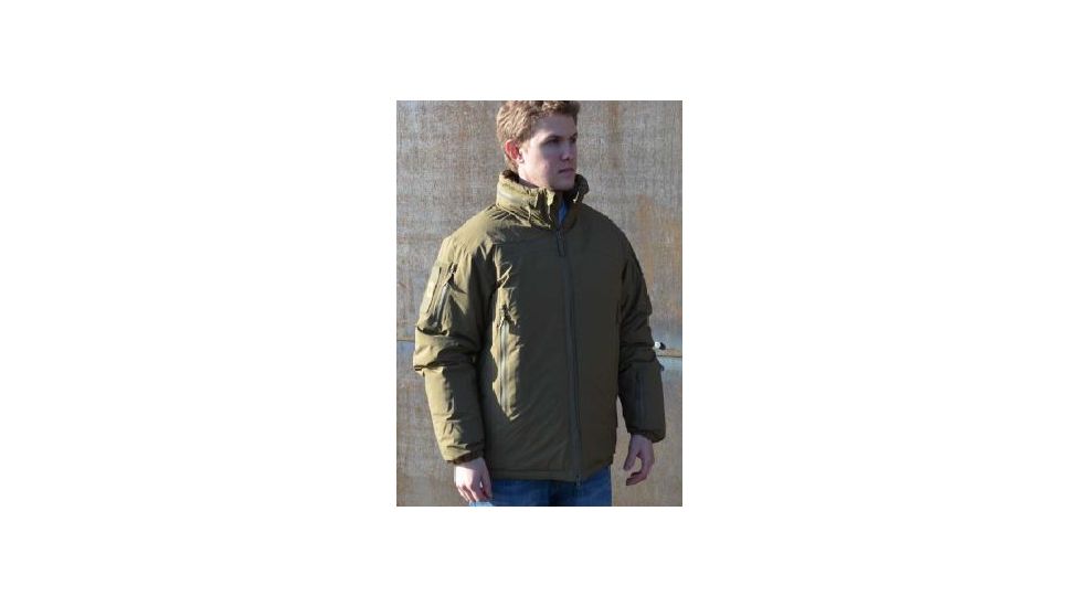 Eberlestock Fortress Jacket, Cold Wx Waterproof w/ G-Loft Fill, Military Green, Medium EHIGMJ