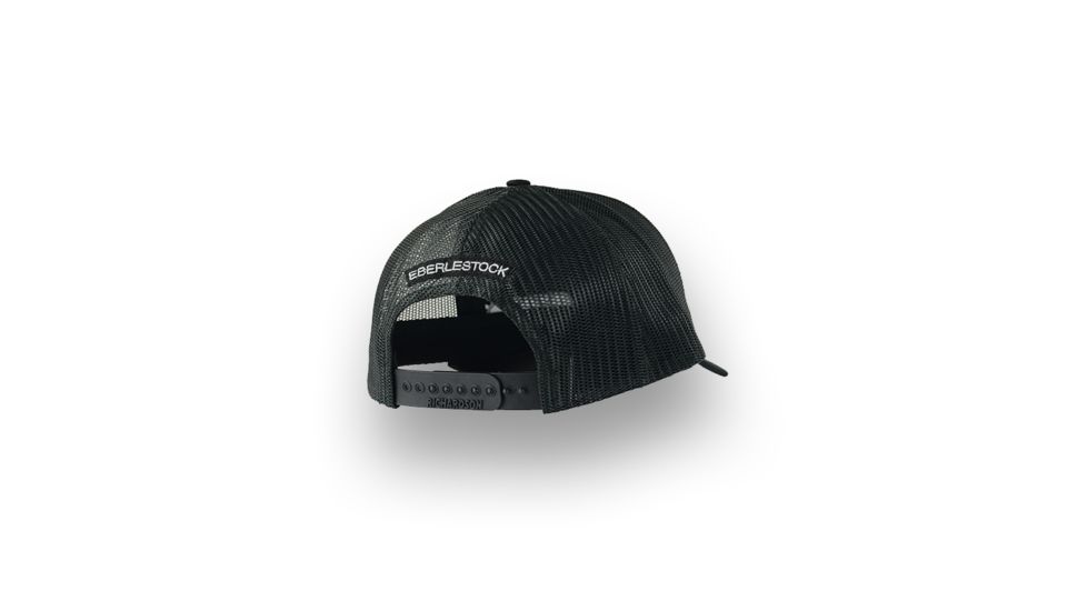 Eberlestock Lucky Ring Logo Ballcap, Gray/Black Mesh, Orange Ring Logo, Gray/Black/Orange COBC1