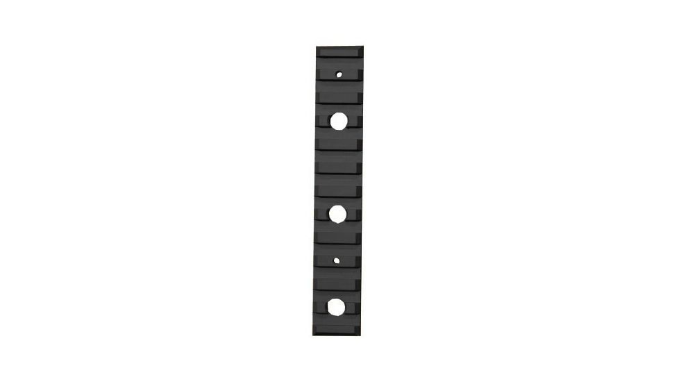 Eberlestock Perf-Mount Picatinny Rail, Stealth Black 11PRB
