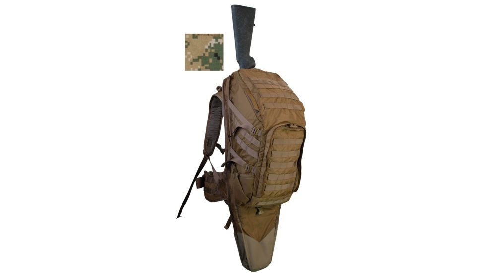 Eberlestock X3 LoDrag Pack w/Integrated Scabbard, Unicam X3MU