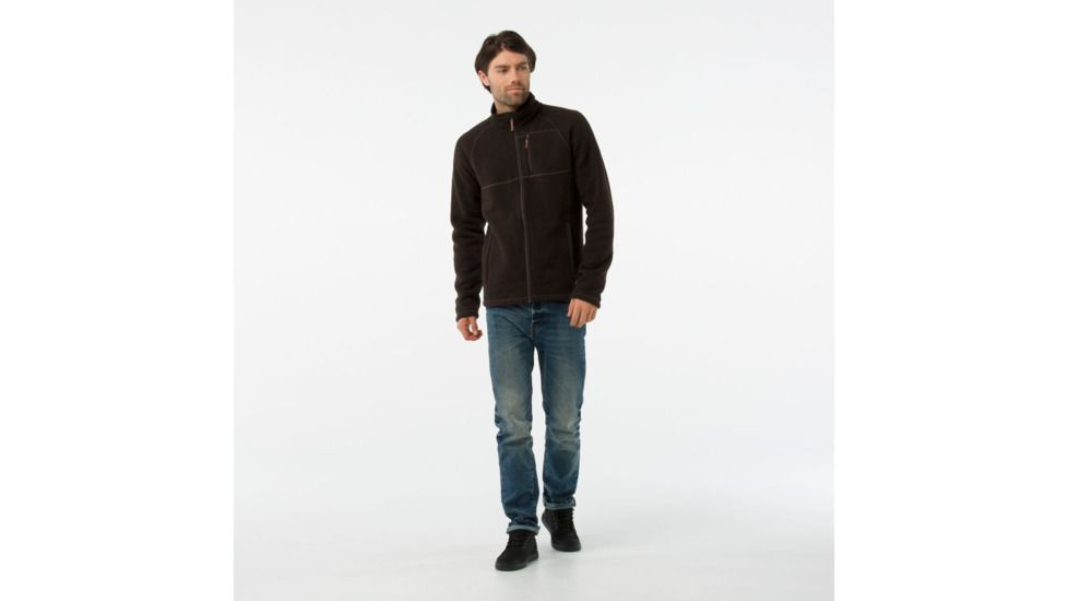 Smartwool Echo Lake Full Zip-Unisex, Sumatra Heather, Large, SW0SP638892-L