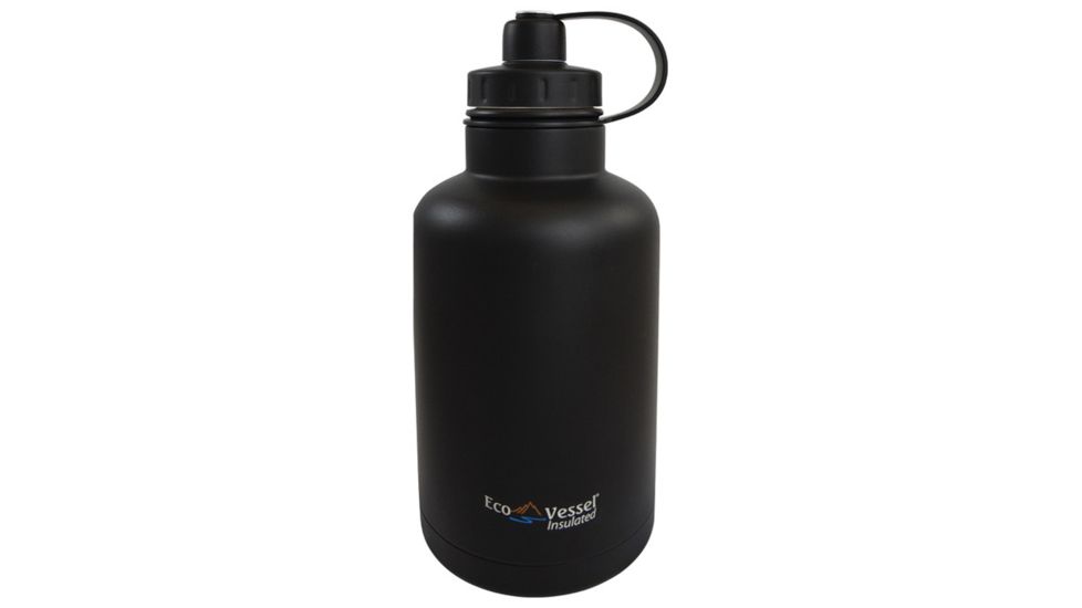 Eco Vessel Boss Insulated Growler, 64 Oz, Lime, GRL1900GN