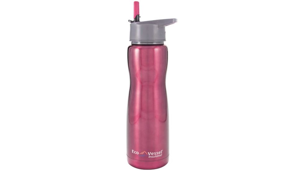 Eco Vessel Summit Insulated Bottle, 24 Oz, Green, SUM700GN