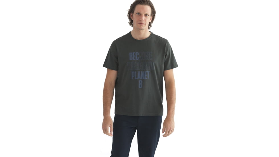 Ecoalf Berdesalf T-Shirt - Mens, Dark Khaki, Medium, GATSBERDE8032MW21-106-M