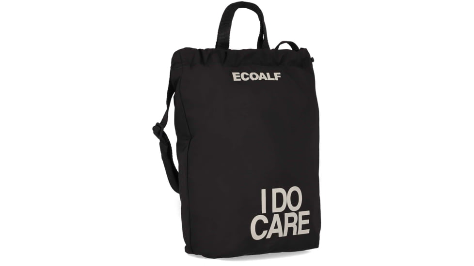 Ecoalf Lupitalf Bag W/ Message - Womens, Black, One Size, BABGLUPIB0923WS22-319-OS