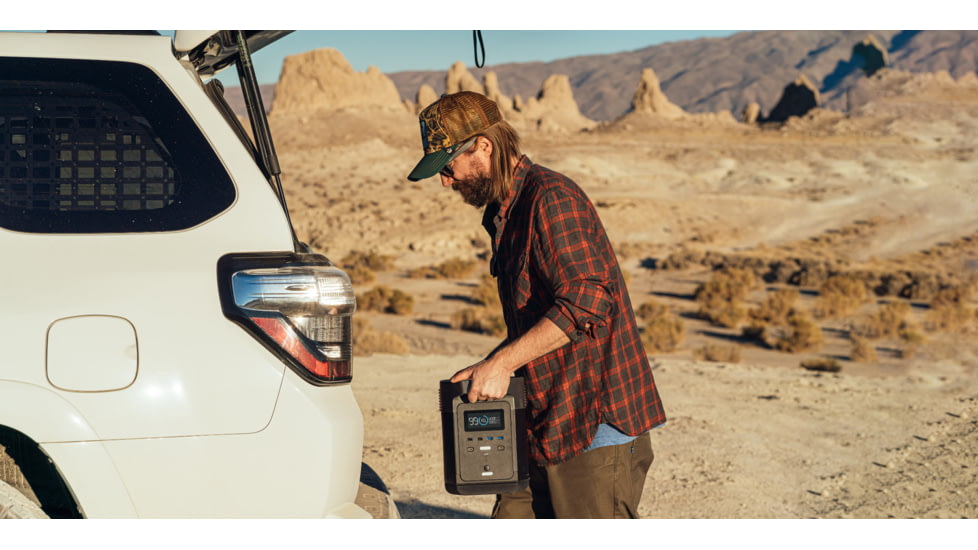 EcoFlow 1000 DELTA Portable Power Station, Black/Grey, EFDELTA1000-AM