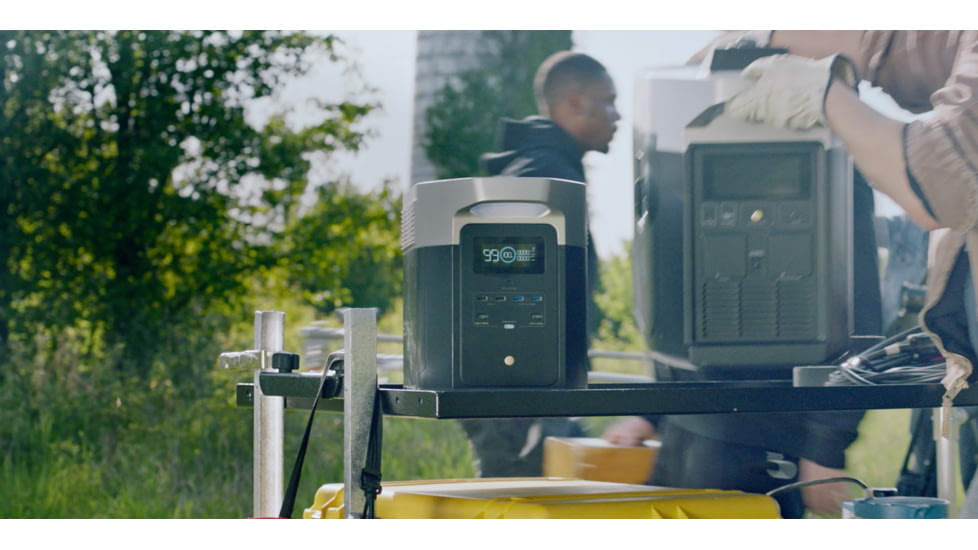 EcoFlow 1600 DELTA Max Portable Power Station, Black/Grey, DELTAMax1600-US