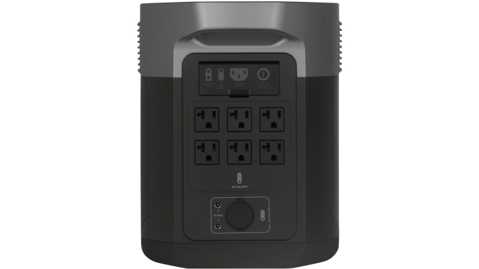EcoFlow 1600 DELTA Max Portable Power Station, Black/Grey, DELTAMax1600-US