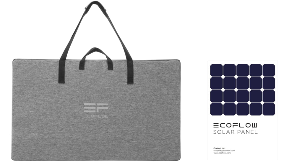 EcoFlow 400W Solar Panel, Black, 50051001