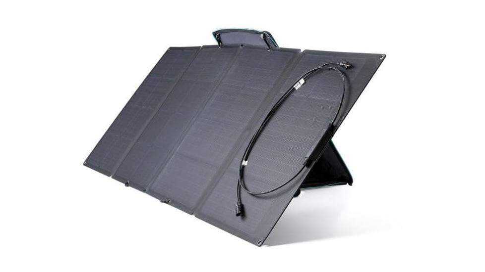 EcoFlow Delta Max 2000 Bundle w/Two Solar Panels, Grey/Black, DELTAMax2000US162