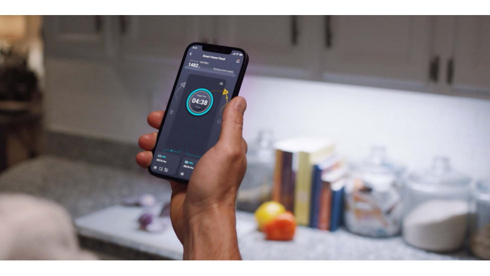 EcoFlow DELTA Max 1600 w/1 Solar Panel, 160W, Black, DELTAMax1600US161