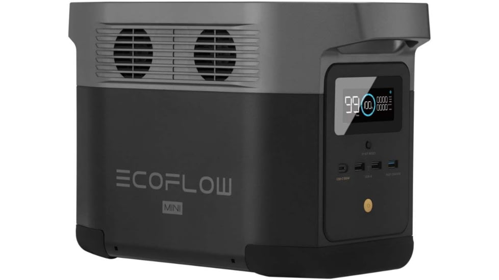 EcoFlow DELTA Mini 882Wh Portable Power Station, Black, 50035001