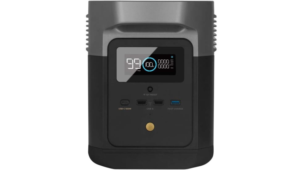 EcoFlow DELTA Mini 882Wh Portable Power Station, Black, 50035001