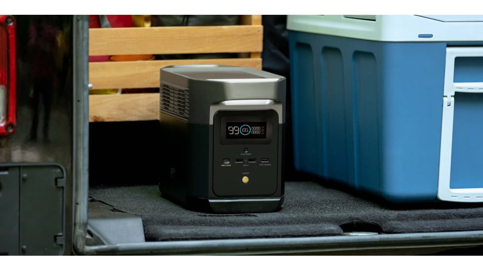 EcoFlow DELTA Mini w/ 1 Solar Panel, 110W, Black, DELTAminiUS111