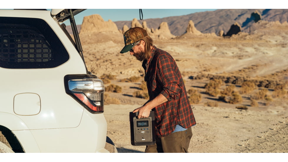 EcoFlow DELTA Portable Power Station, Gray &amp; Black, 50004055