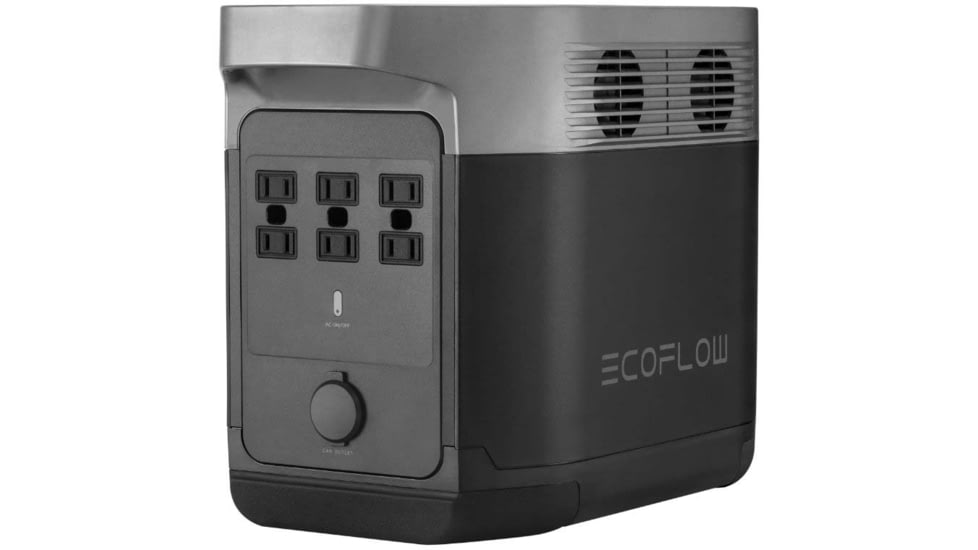 EcoFlow DELTA Portable Power Station, Gray &amp; Black, 50004055