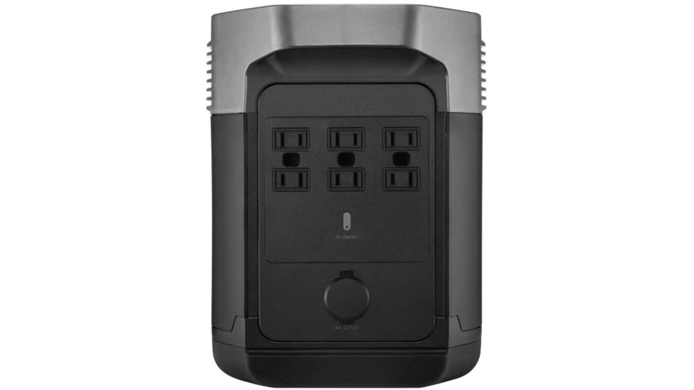 EcoFlow DELTA Portable Power Station, Gray &amp; Black, 50004055