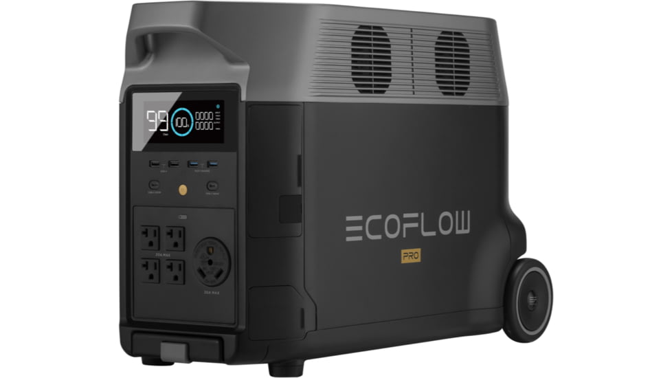 EcoFlow DELTA Pro Portable Power Station, Black, 50034001