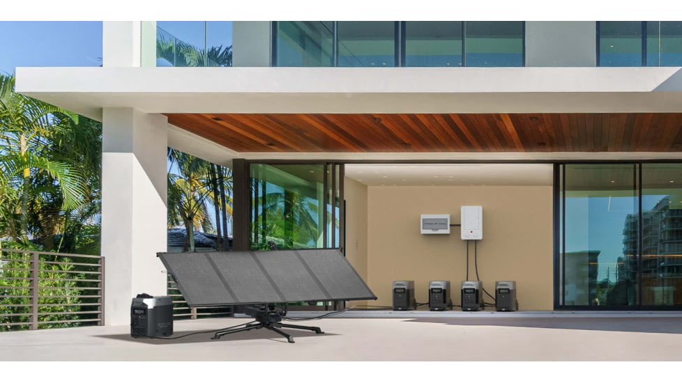 EcoFlow DELTA Pro Portable Power Station, Black, 50034001